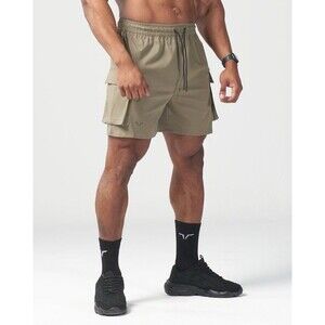Squatwolf Code Urban Cargo Shorts- Lichen Green. Men’s Size Small.